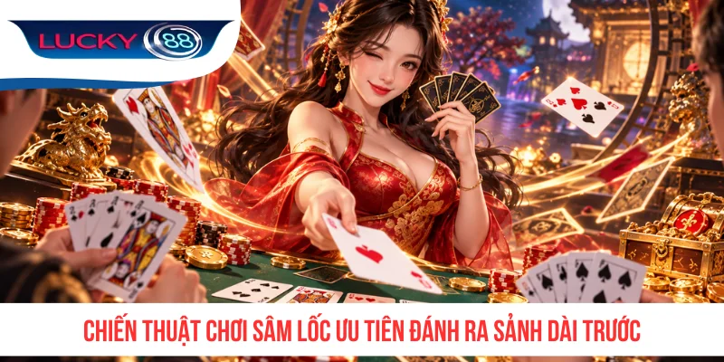 Chiến thuật chơi Sâm Lốc ưu tiên đánh ra sảnh dài trước