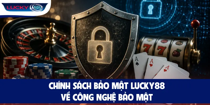 Chính sách bảo mật LUCKY88 về công nghệ bảo mật