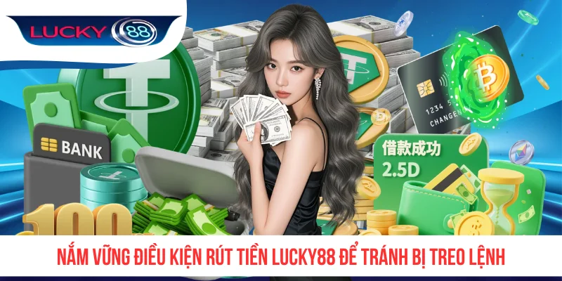 Nắm vững điều kiện rút tiền LUCKY88 để tránh bị treo lệnh
